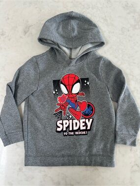 Marvel Spidey and His Amazing Friends Toddler Boys Pullover Hoodie. Size 5T